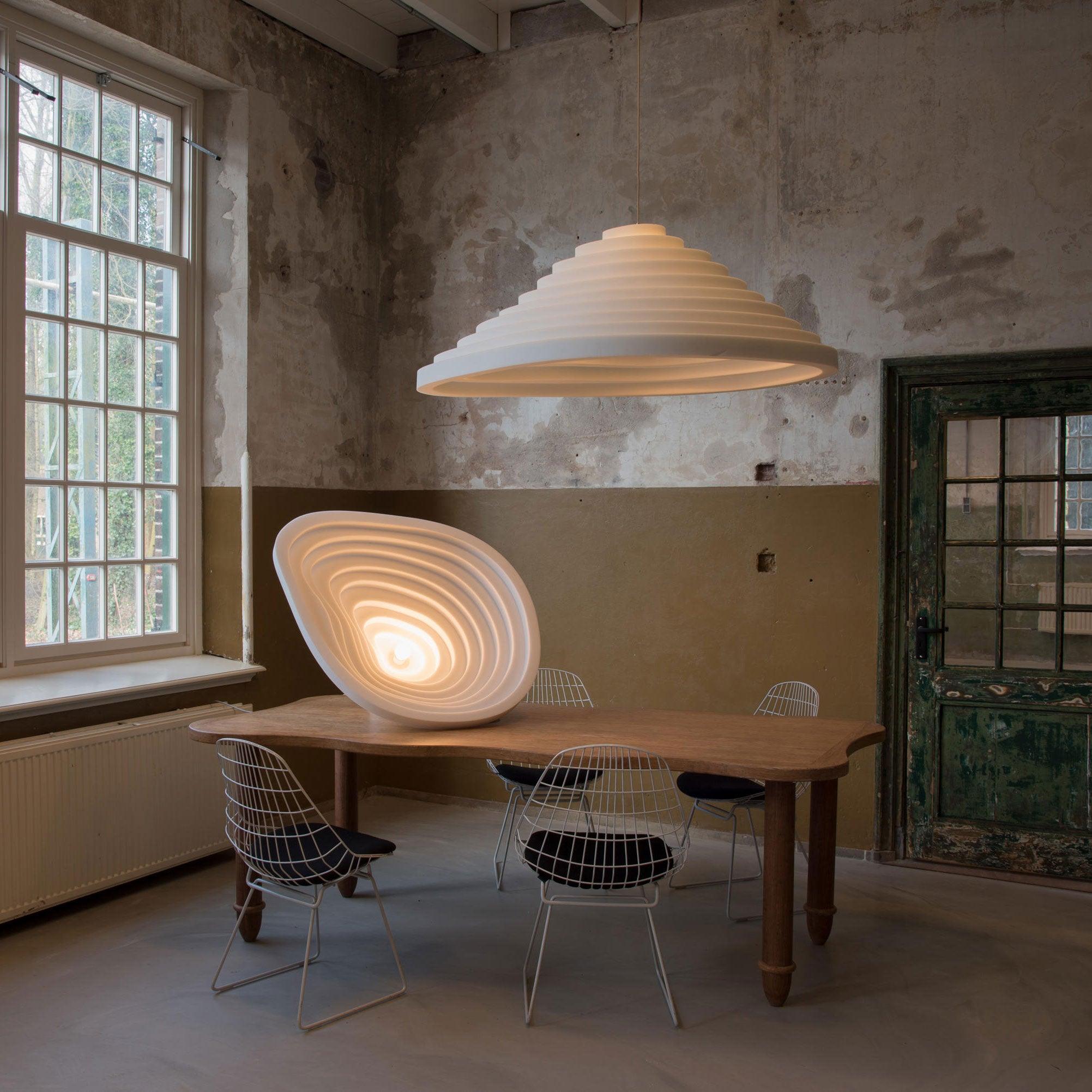 Lisken Nordic Art Field Resin Pendant Lamps-Neutral Decor