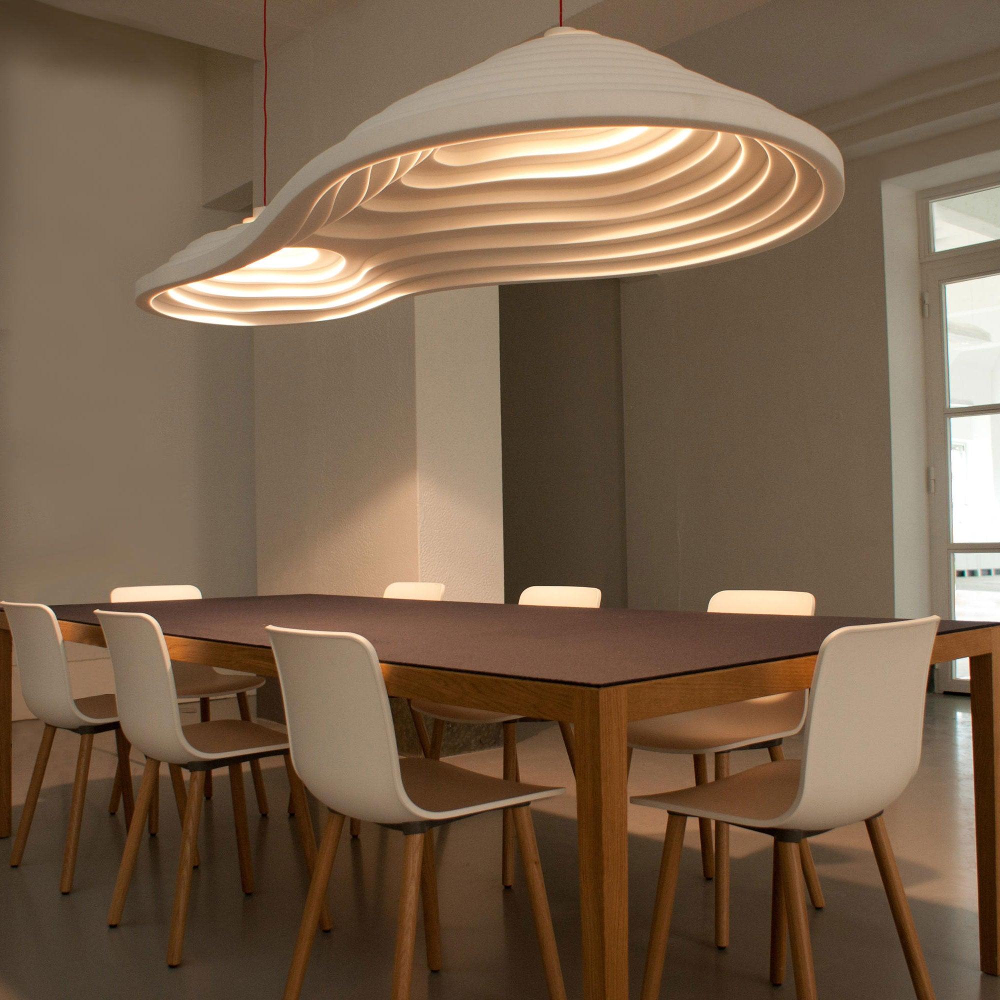Lisken Nordic Art Field Resin Pendant Lamps-Neutral Decor