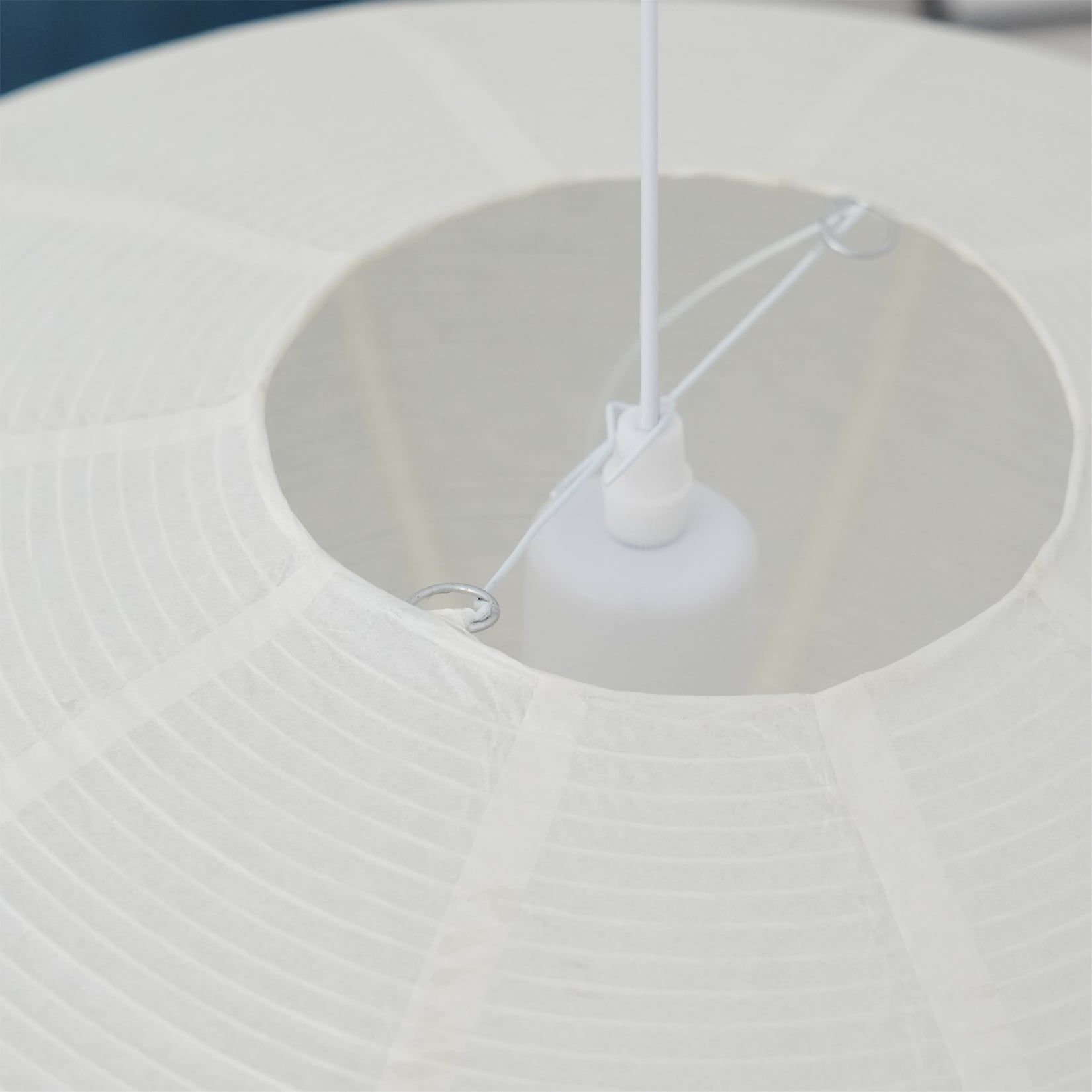 Lustra Pendant Lamp Paper for Living Room-Neutral Decor