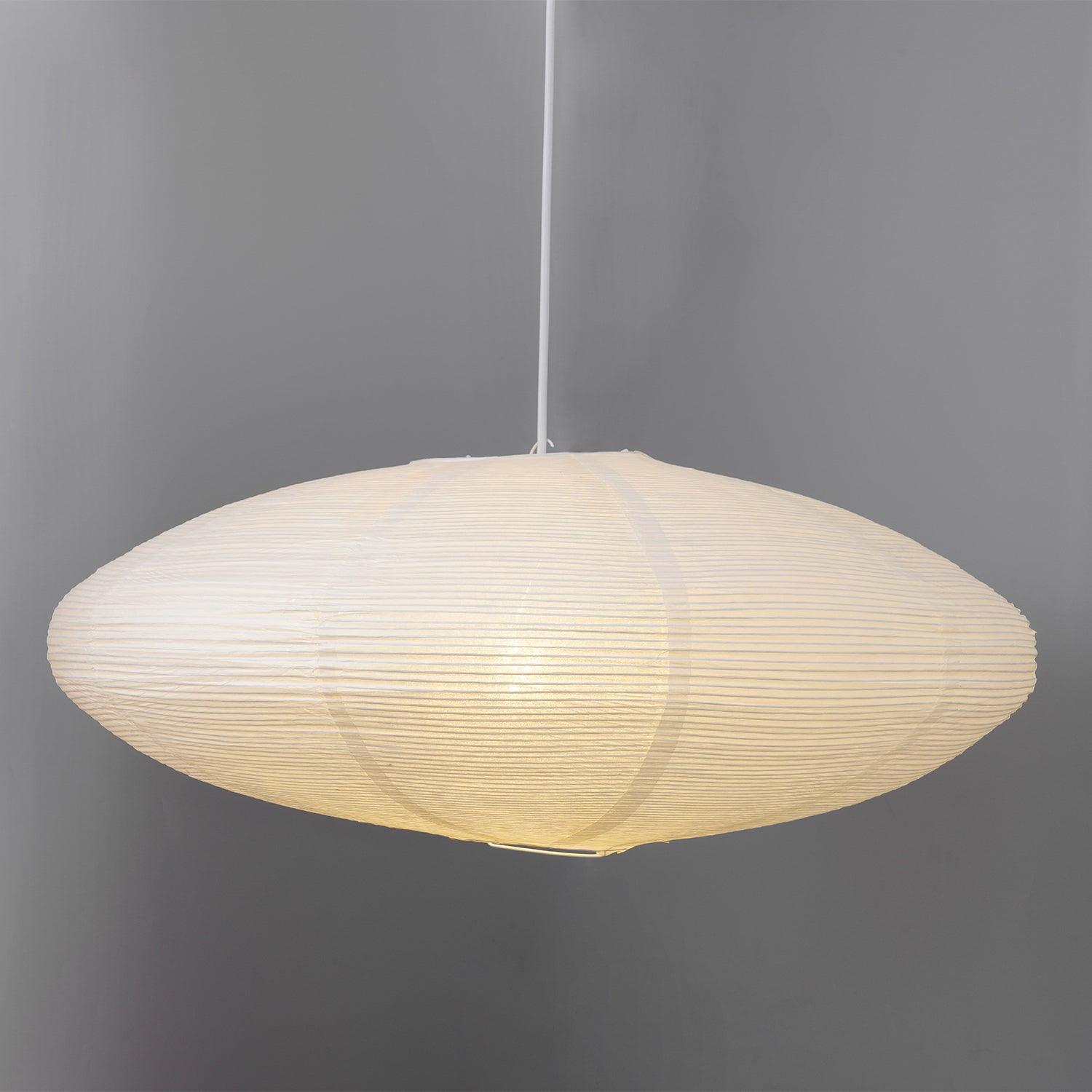 Orba Washi Paper 15A Pendant Light-Neutral Decor