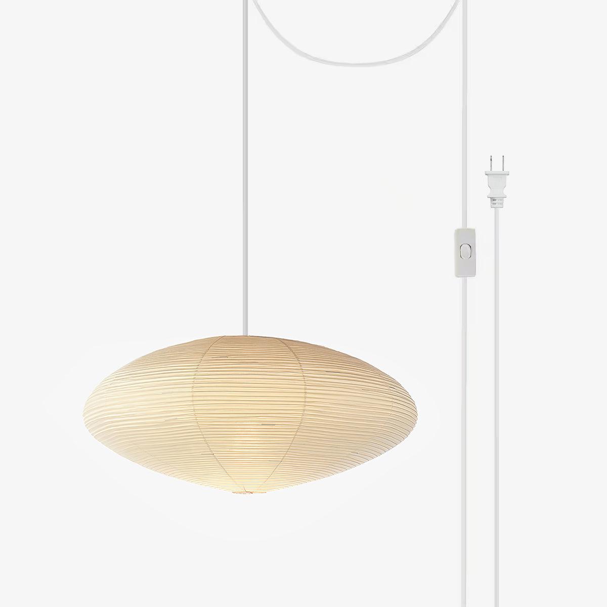 Lustra Pendant Lamp Paper for Living Room-Neutral Decor