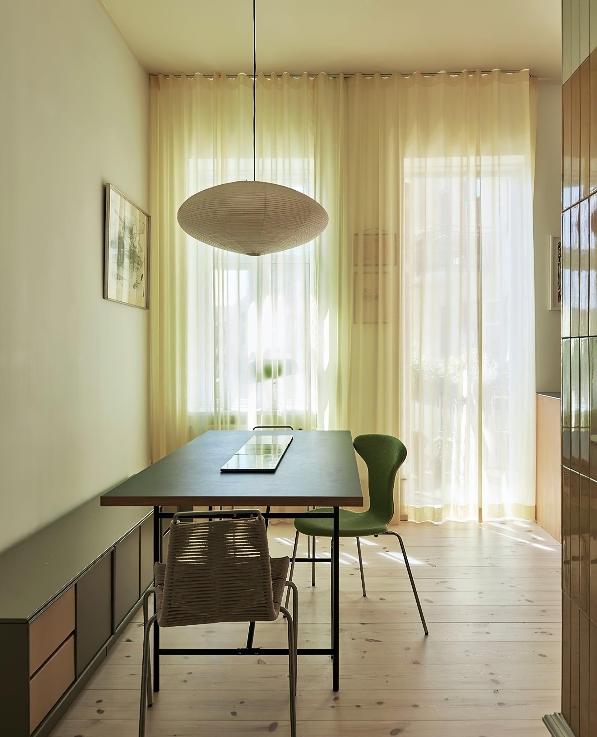 Lustra Pendant Lamp Paper for Living Room-Neutral Decor