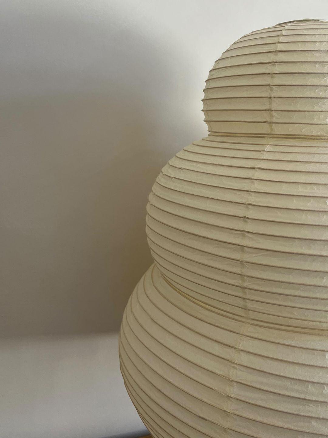 Solara Pendant Lamp Washi Paper Tiered Lantern Japanese Living Room-Neutral Decor