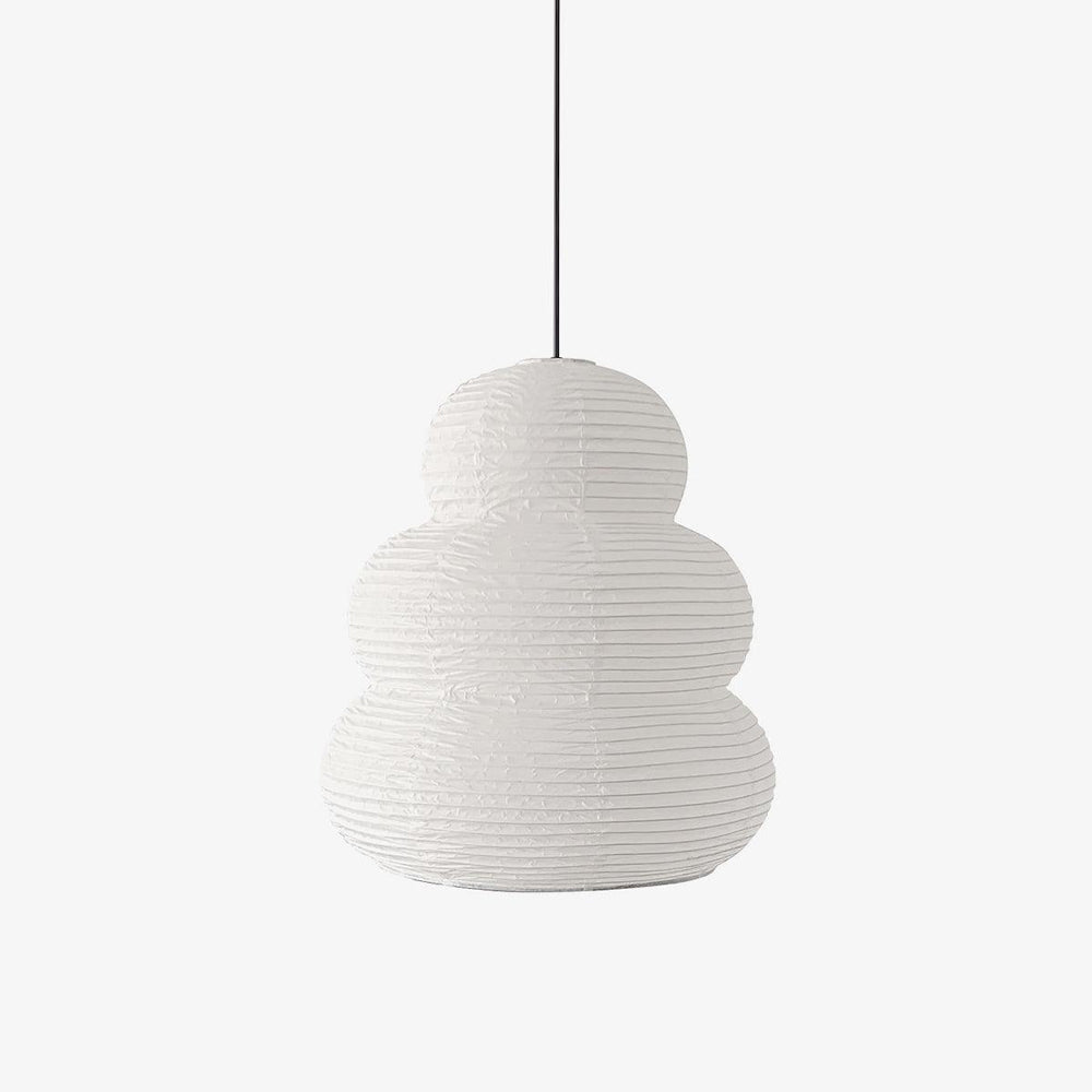 Gemma Modern Paper Pendant Light-Neutral Decor