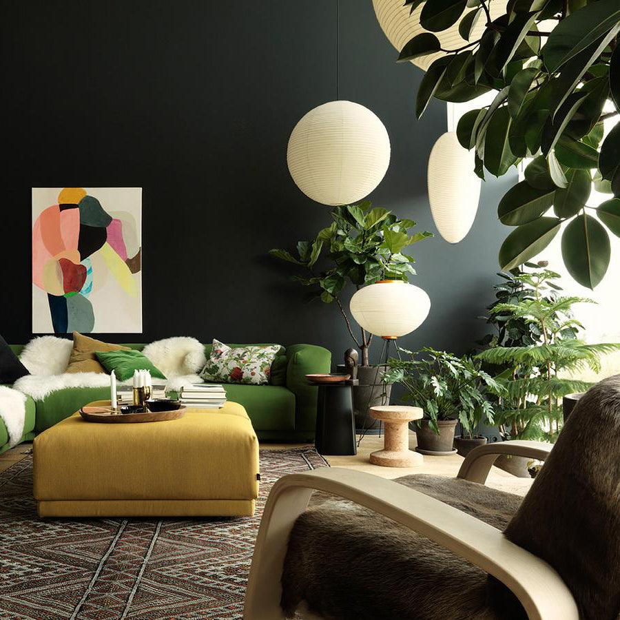 Lustra Pendant Lamp Paper for Living Room-Neutral Decor
