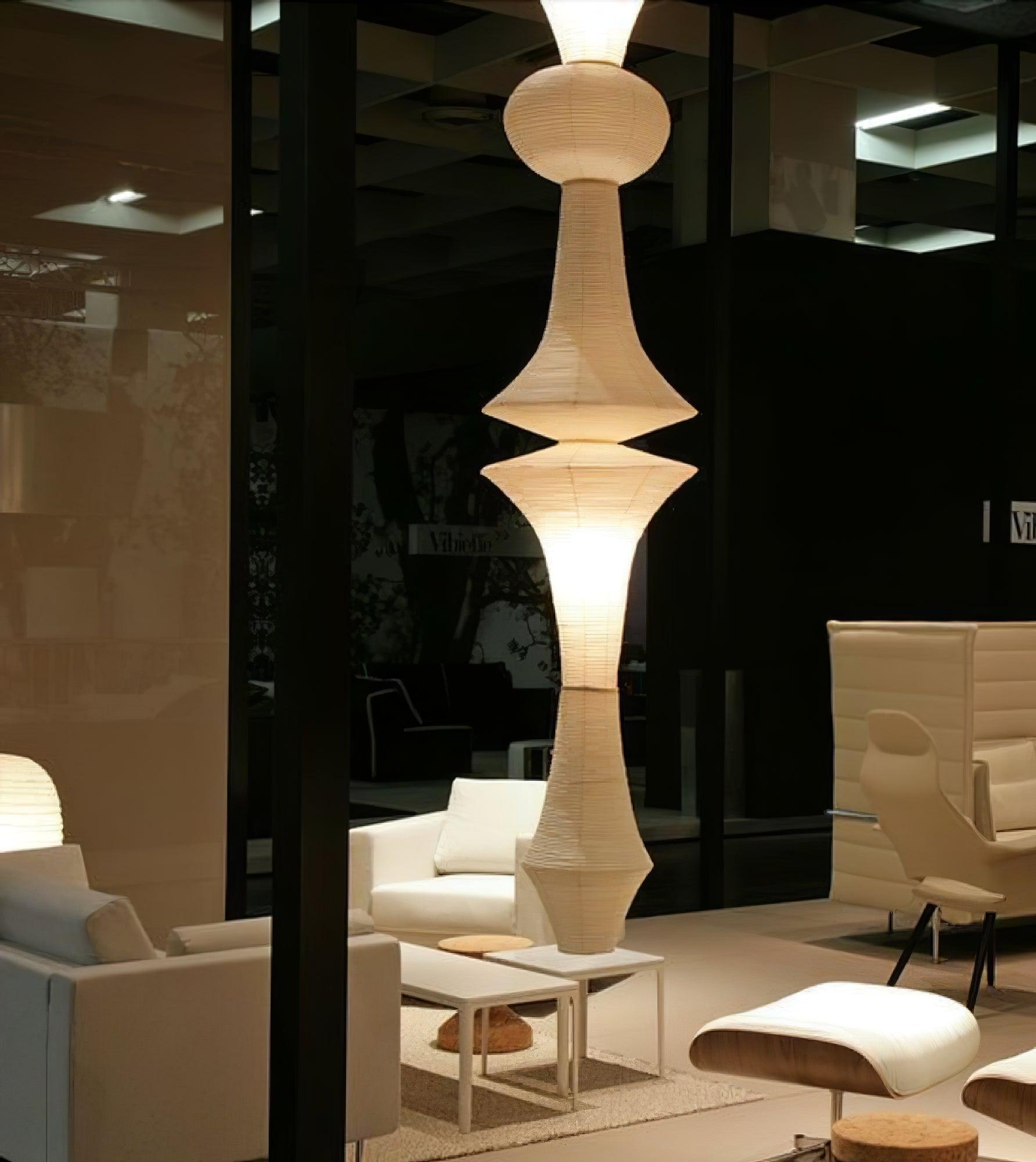 Lustra Pendant Light Washi Paper E for Living Room-Neutral Decor