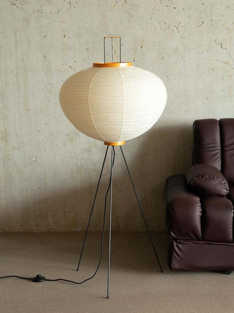 Krelix Paper Scandinavian Floor Lamp-Neutral Decor