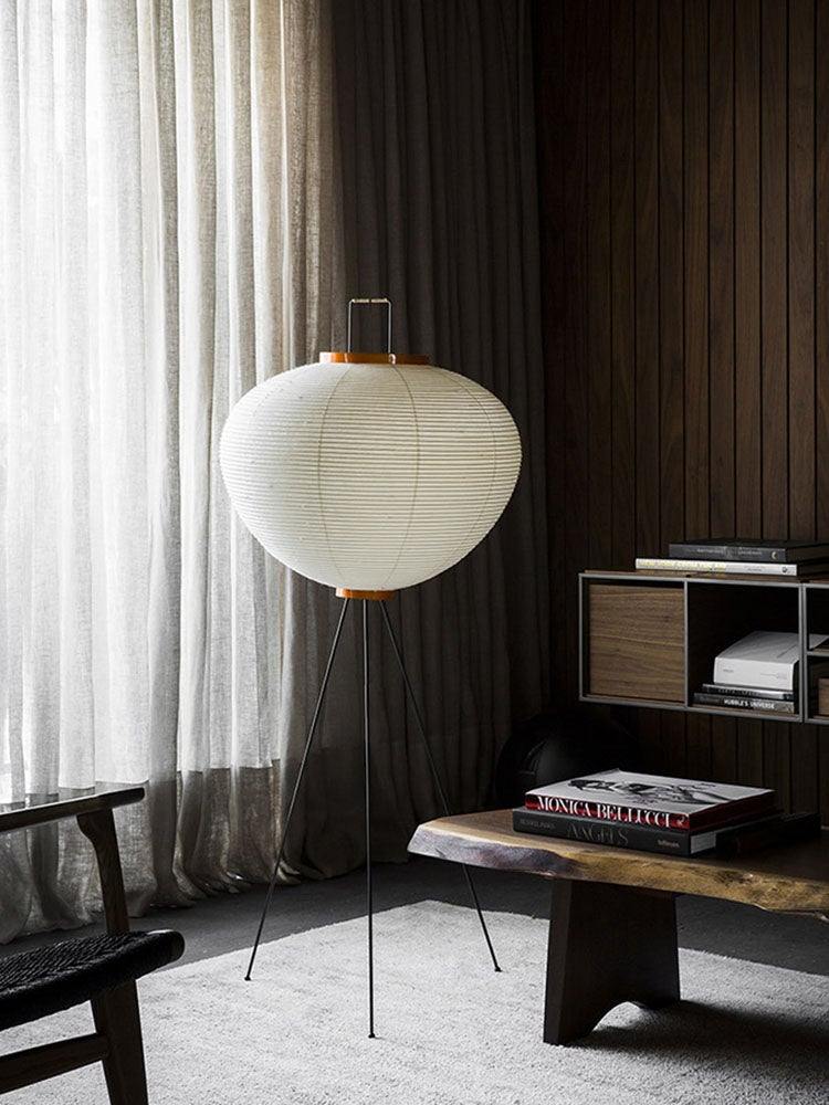 Krelix Paper Scandinavian Floor Lamp-Neutral Decor