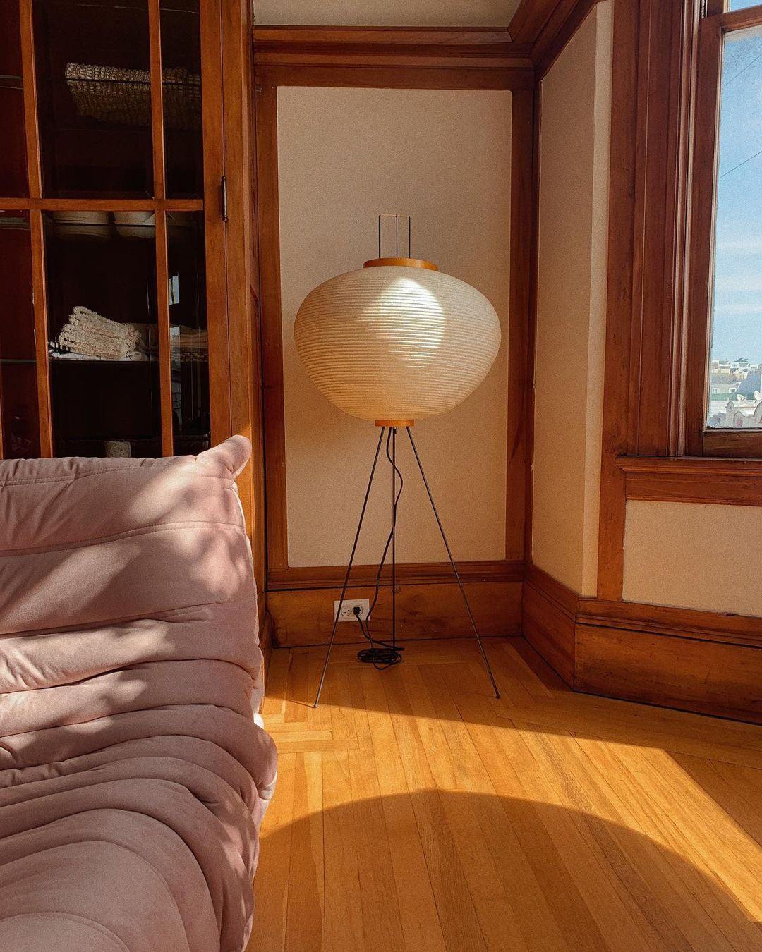 Krelix Paper Scandinavian Floor Lamp-Neutral Decor
