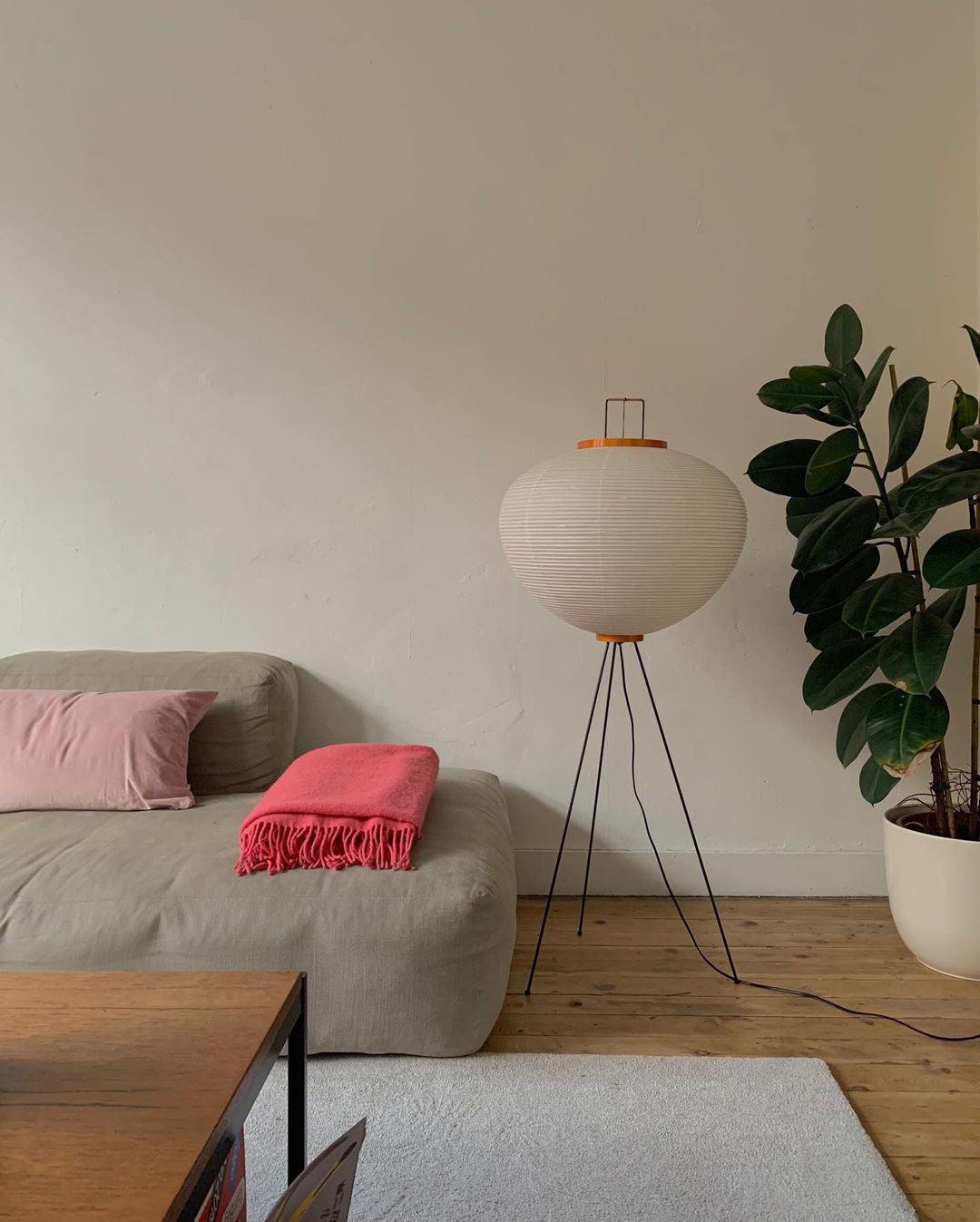 Krelix Paper Scandinavian Floor Lamp-Neutral Decor
