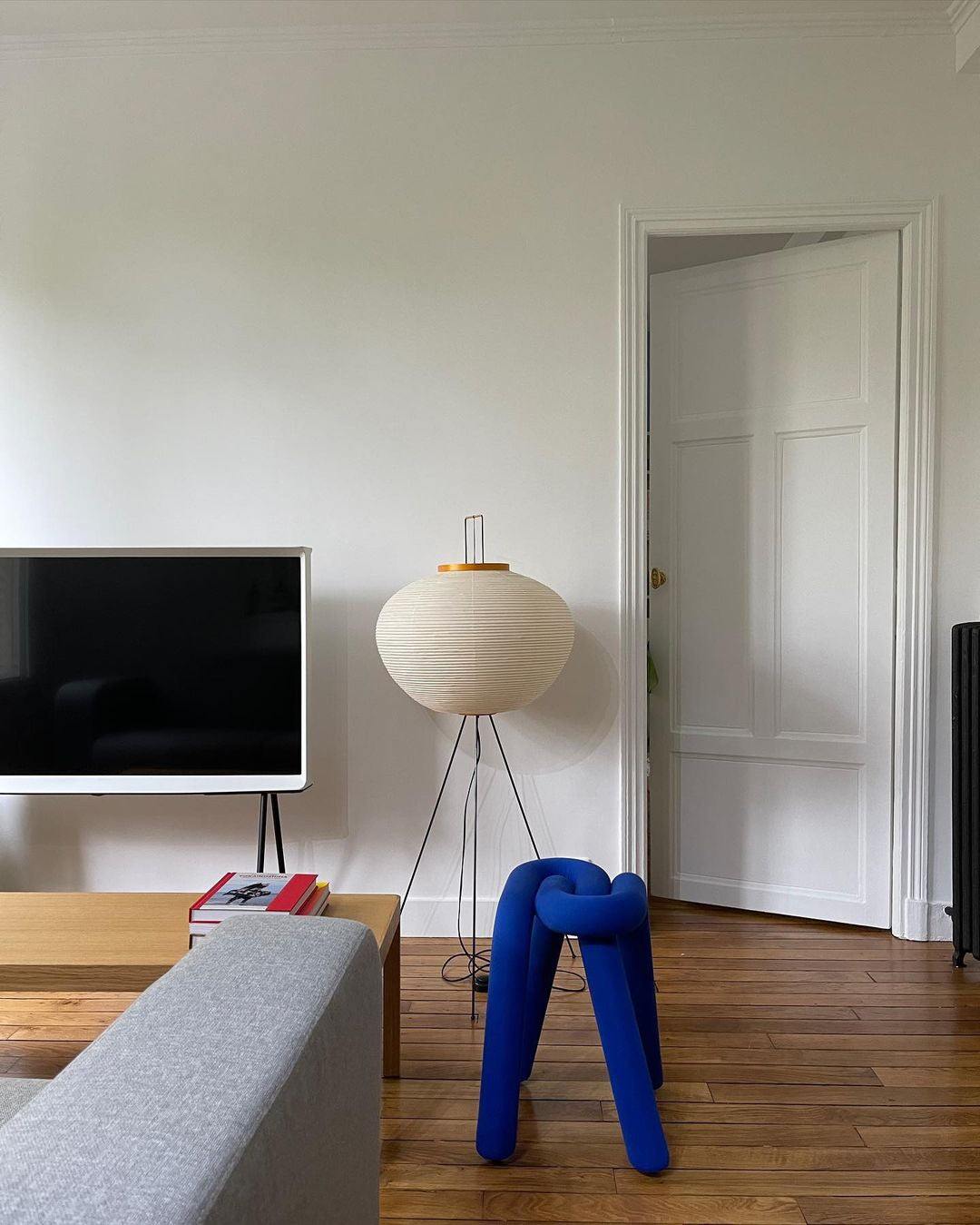 Krelix Paper Scandinavian Floor Lamp-Neutral Decor