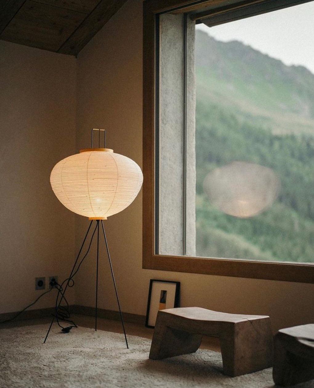 Krelix Paper Scandinavian Floor Lamp-Neutral Decor