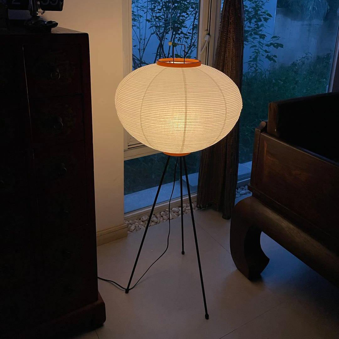 Krelix Paper Scandinavian Floor Lamp-Neutral Decor