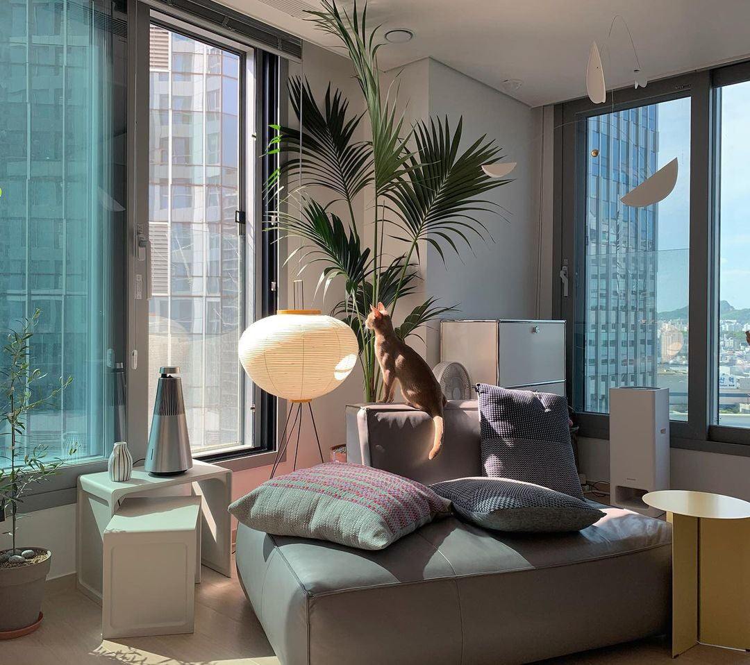 Krelix Paper Scandinavian Floor Lamp-Neutral Decor