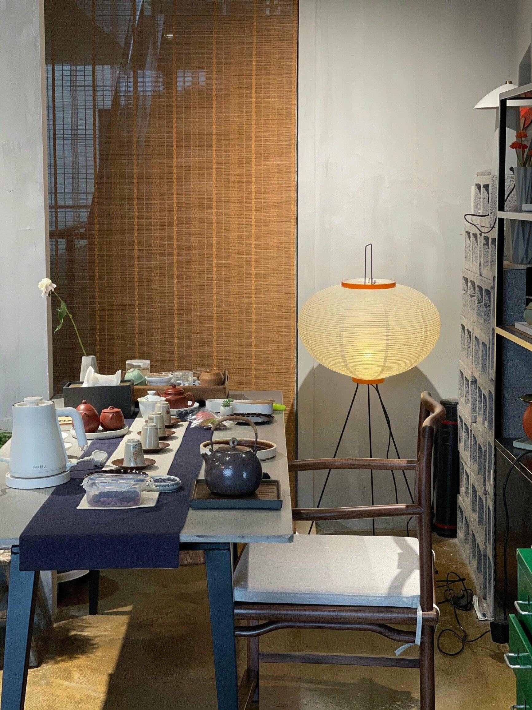 Krelix Paper Scandinavian Floor Lamp-Neutral Decor