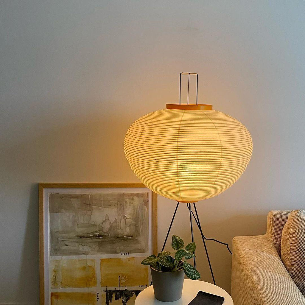 Krelix Paper Scandinavian Floor Lamp-Neutral Decor