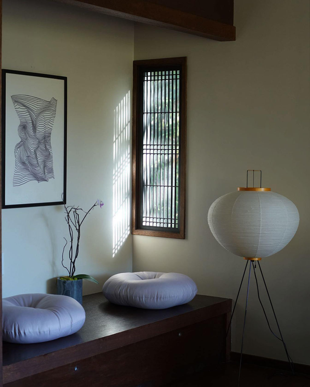 Krelix Paper Scandinavian Floor Lamp-Neutral Decor