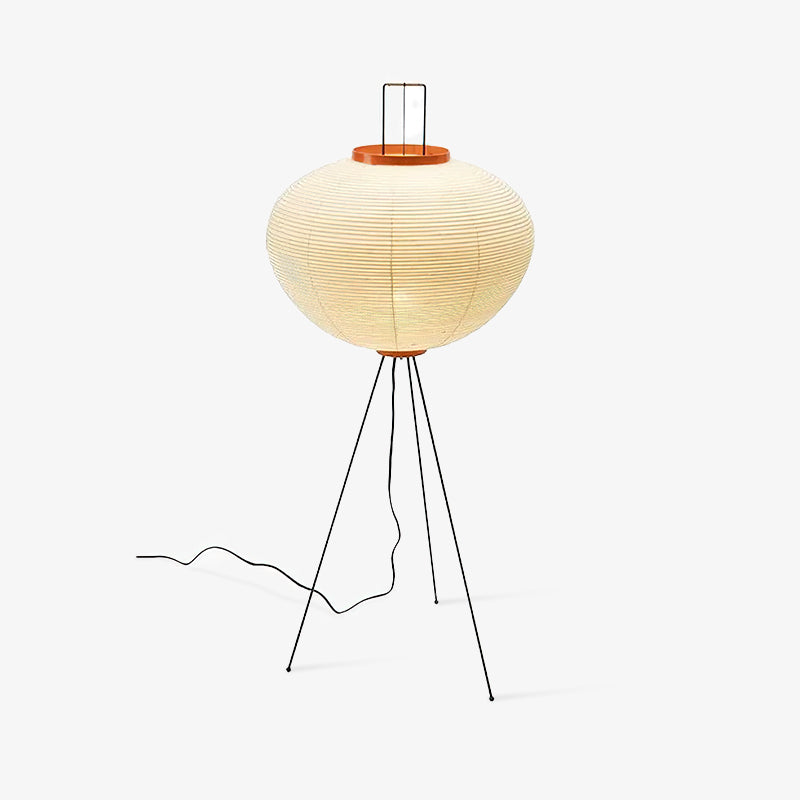 Krelix Paper Scandinavian Floor Lamp-Neutral Decor