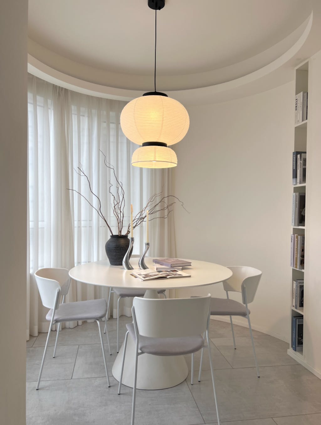 Nyzorora Modern Minimalist Swag Pendant Lamp-Neutral Decor