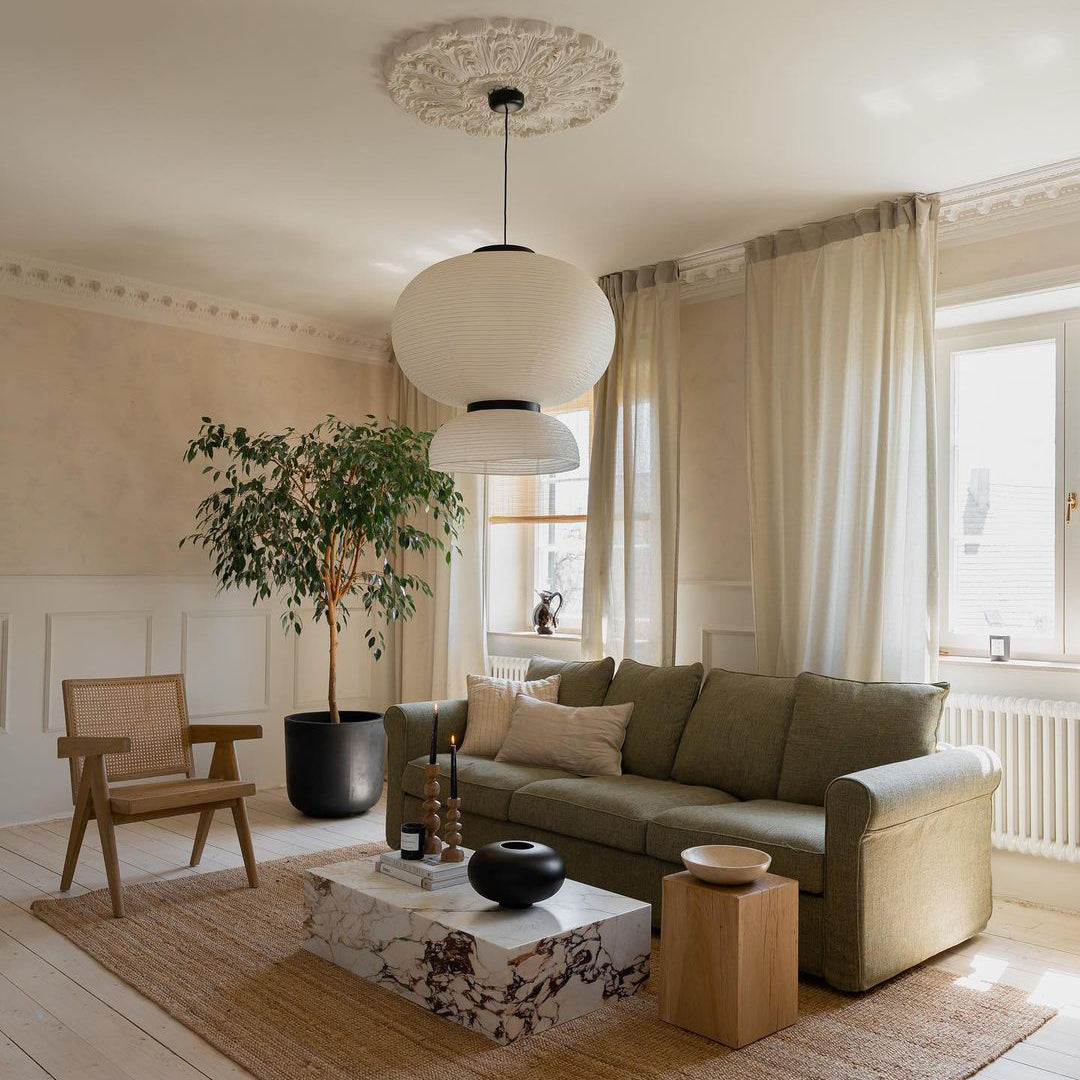 Nyzorora Modern Minimalist Swag Pendant Lamp-Neutral Decor