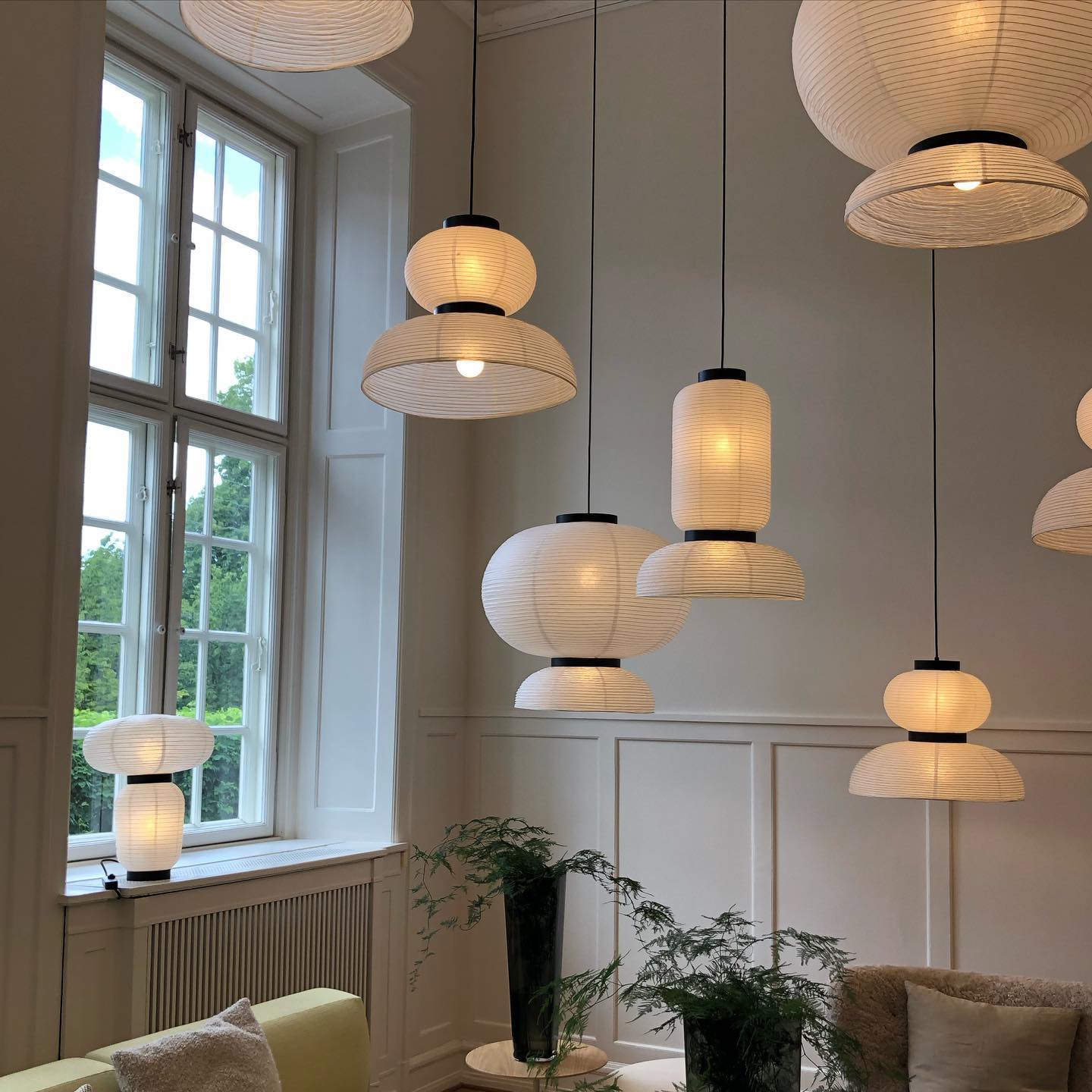 Nyzorora Modern Minimalist Swag Pendant Lamp-Neutral Decor