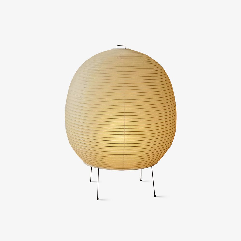 Tixor Table Lamp Rice Paper Lantern-Neutral Decor