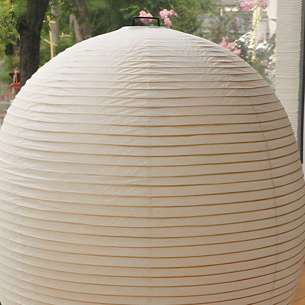Tixor Table Lamp Rice Paper Lantern-Neutral Decor