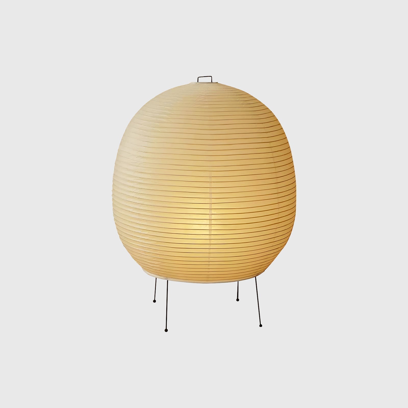 Tixor Table Lamp Rice Paper Lantern-Neutral Decor