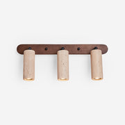 Solaro  Wall Lamp Spotlight Travertine