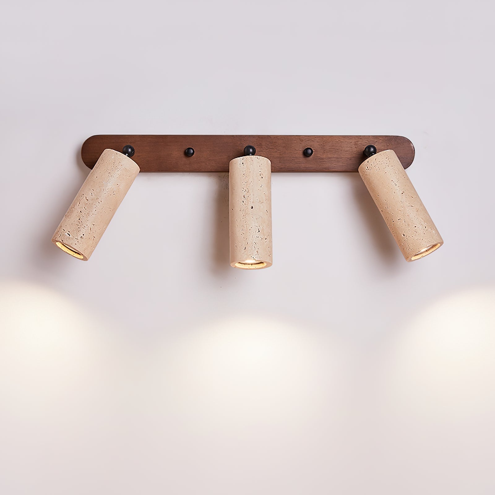 Solaro  Wall Lamp Spotlight Travertine