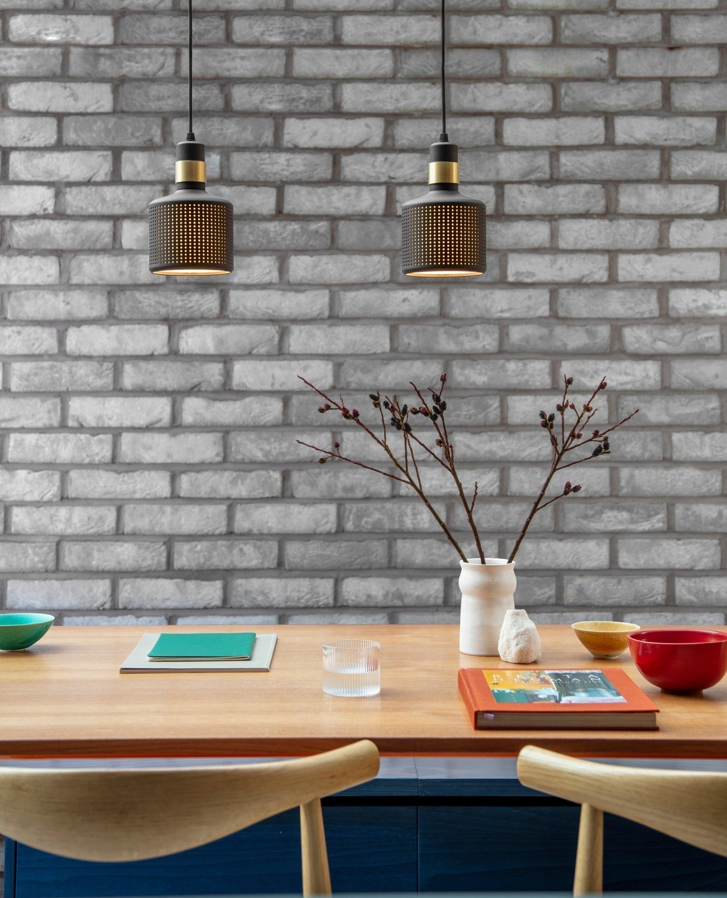 Zeal Industrial Pendant Lamp-Neutral Decor