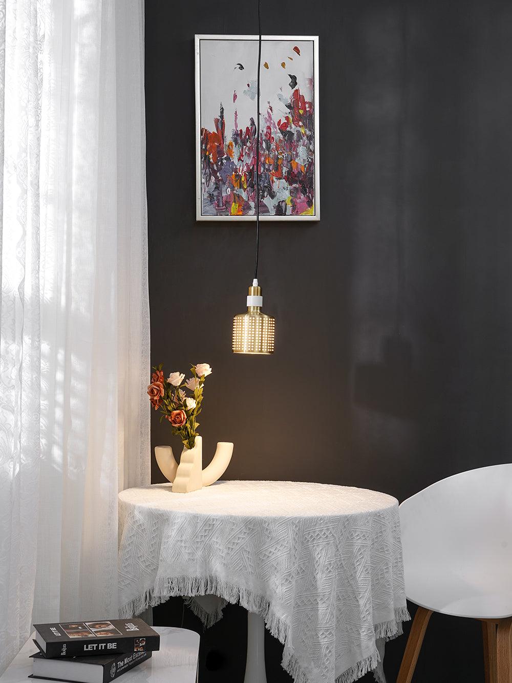 Zeal Industrial Pendant Lamp-Neutral Decor