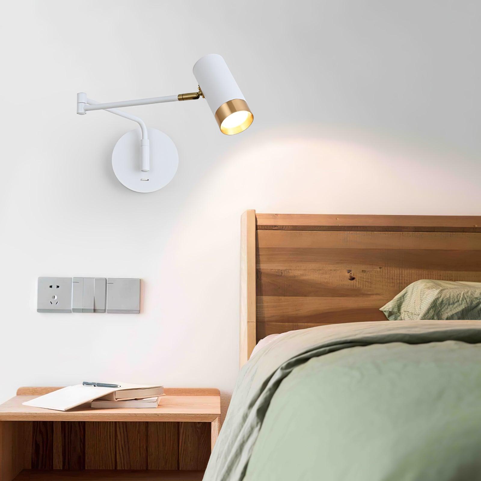 Calvion Premium Elegance Arm Wall Lamp-Neutral Decor