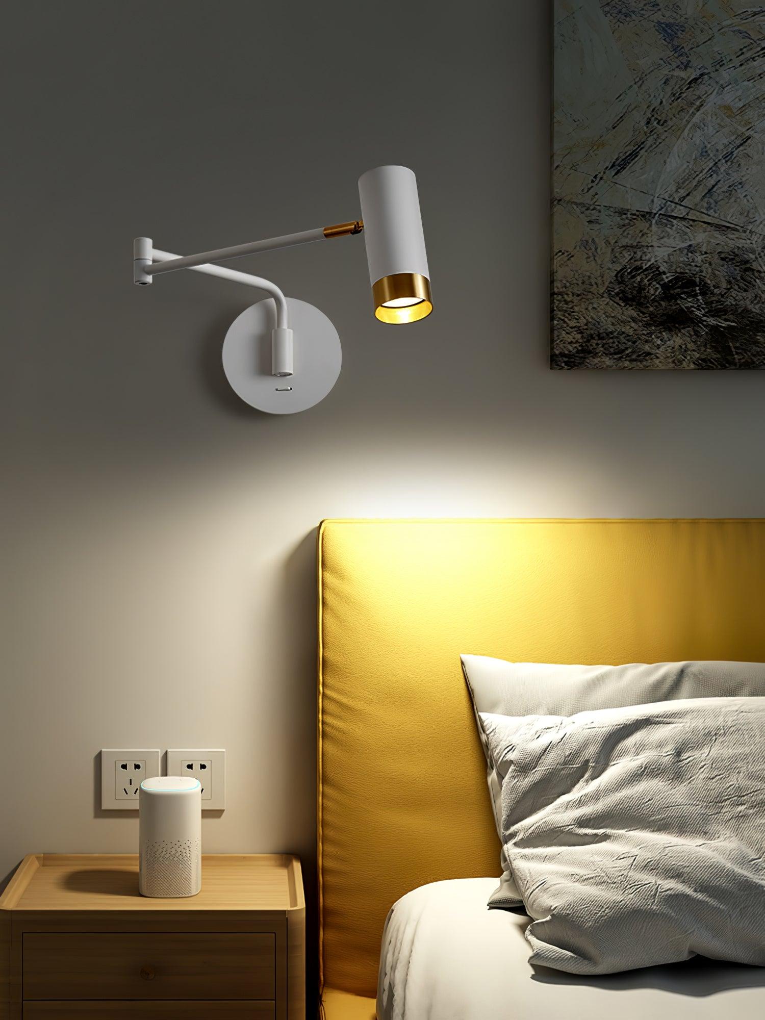 Calvion Premium Elegance Arm Wall Lamp-Neutral Decor