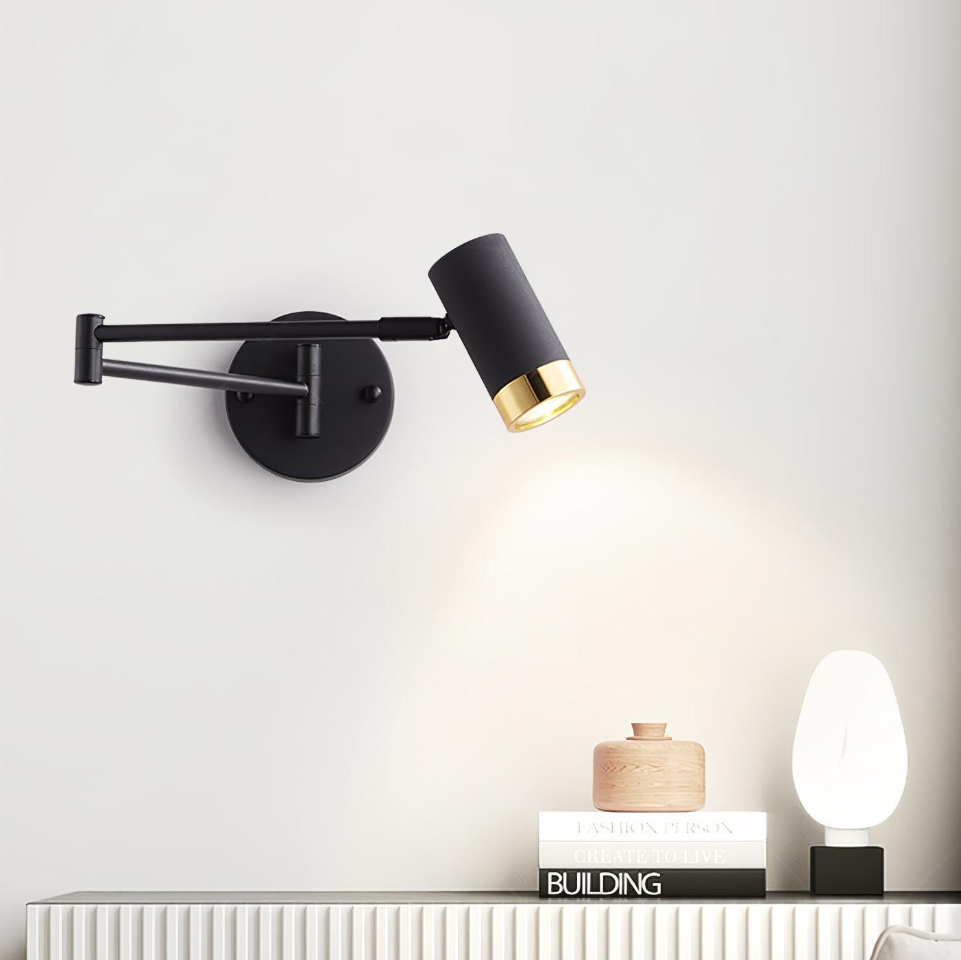 Calvion Premium Elegance Arm Wall Lamp-Neutral Decor