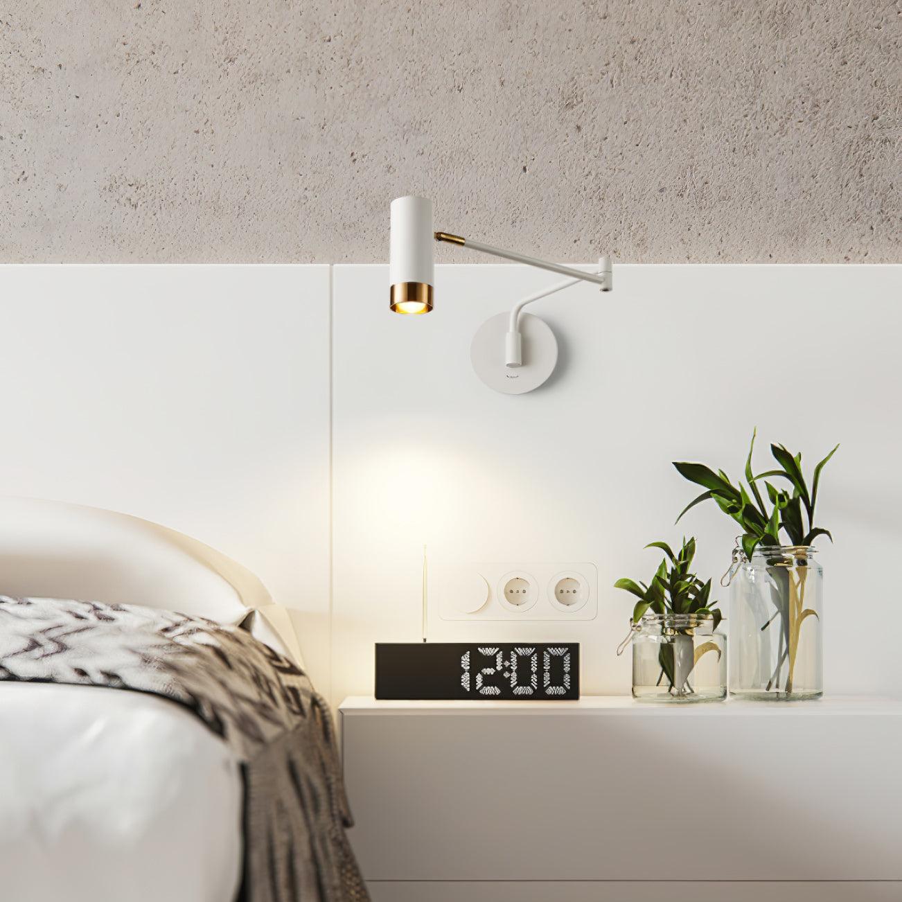 Calvion Premium Elegance Arm Wall Lamp-Neutral Decor