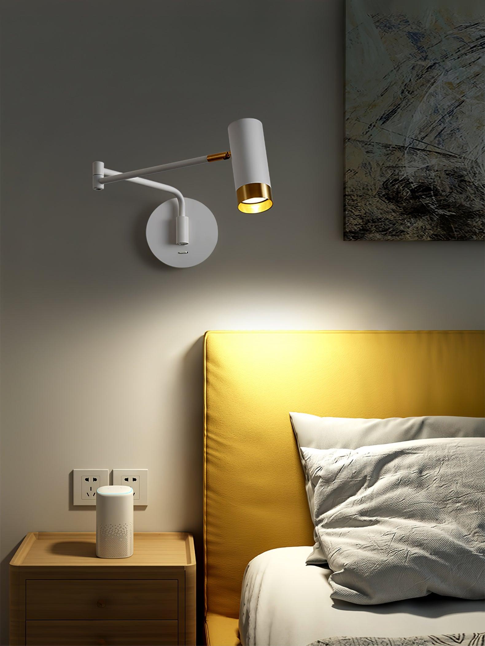 Calvion Premium Elegance Arm Wall Lamp-Neutral Decor