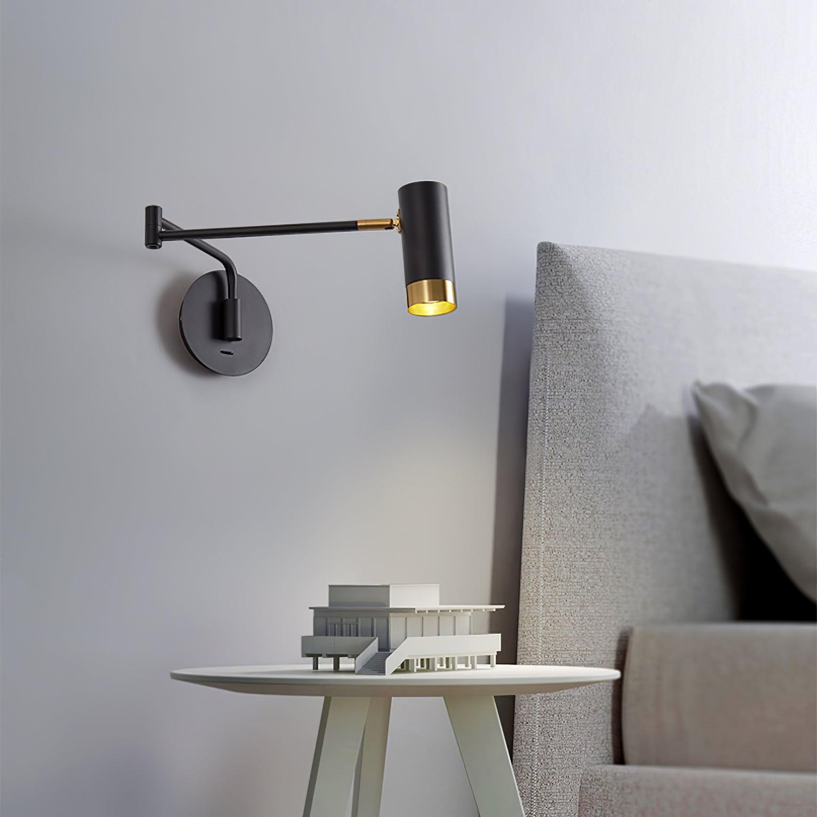 Calvion Premium Elegance Arm Wall Lamp-Neutral Decor
