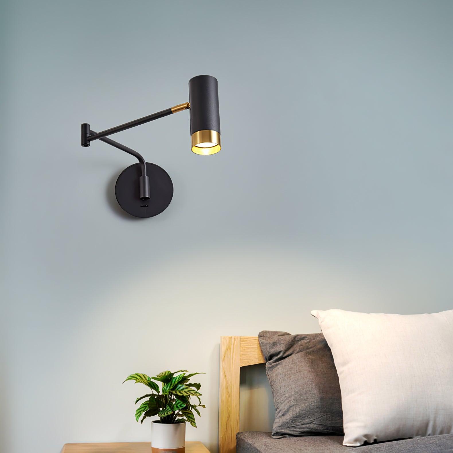 Calvion Premium Elegance Arm Wall Lamp-Neutral Decor