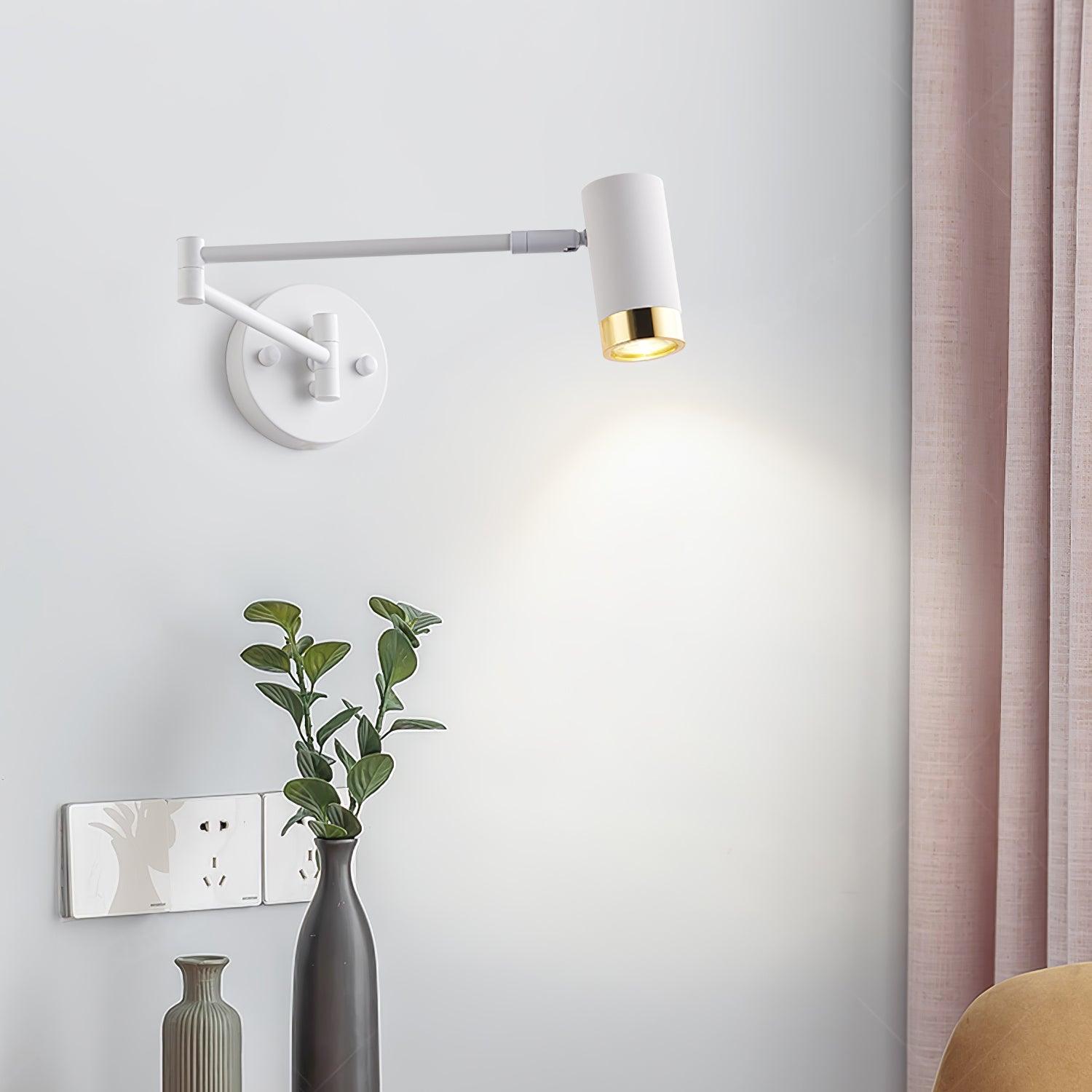 Calvion Premium Elegance Arm Wall Lamp-Neutral Decor