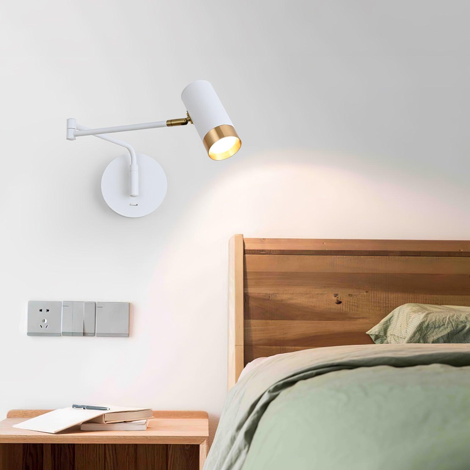 Calvion Premium Elegance Arm Wall Lamp-Neutral Decor