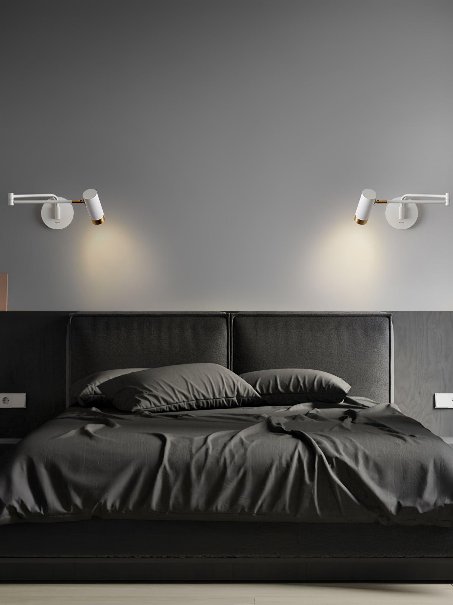 Calvion Premium Elegance Arm Wall Lamp-Neutral Decor