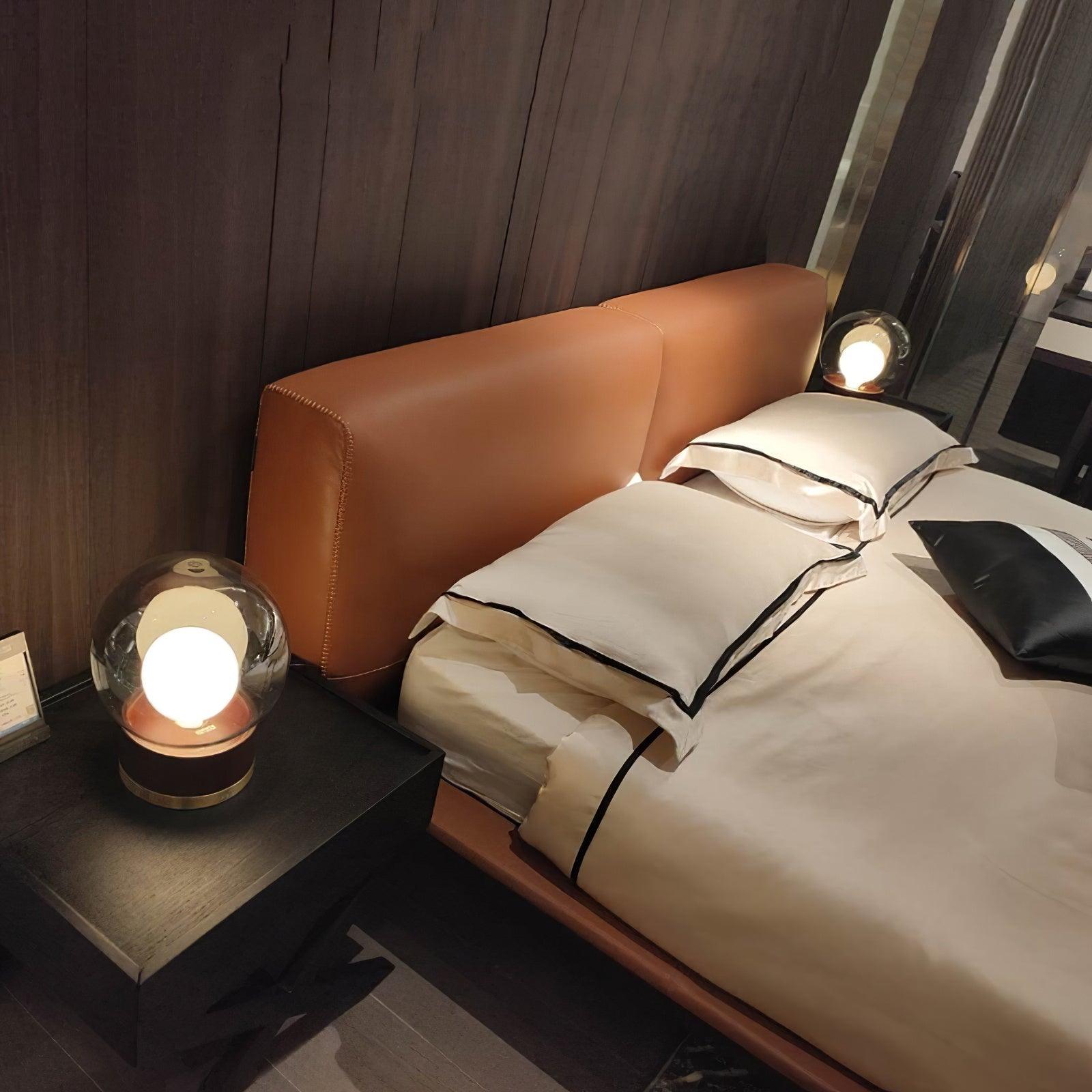 Brinox Wood Artistic Table lamp-Neutral Decor