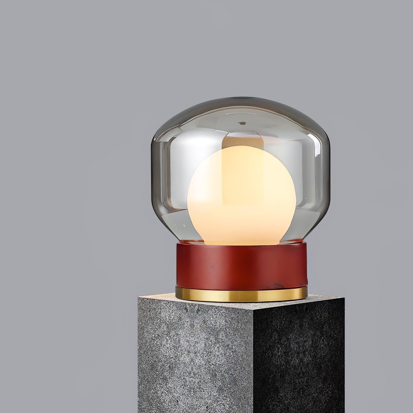 Brinox Wood Artistic Table lamp-Neutral Decor