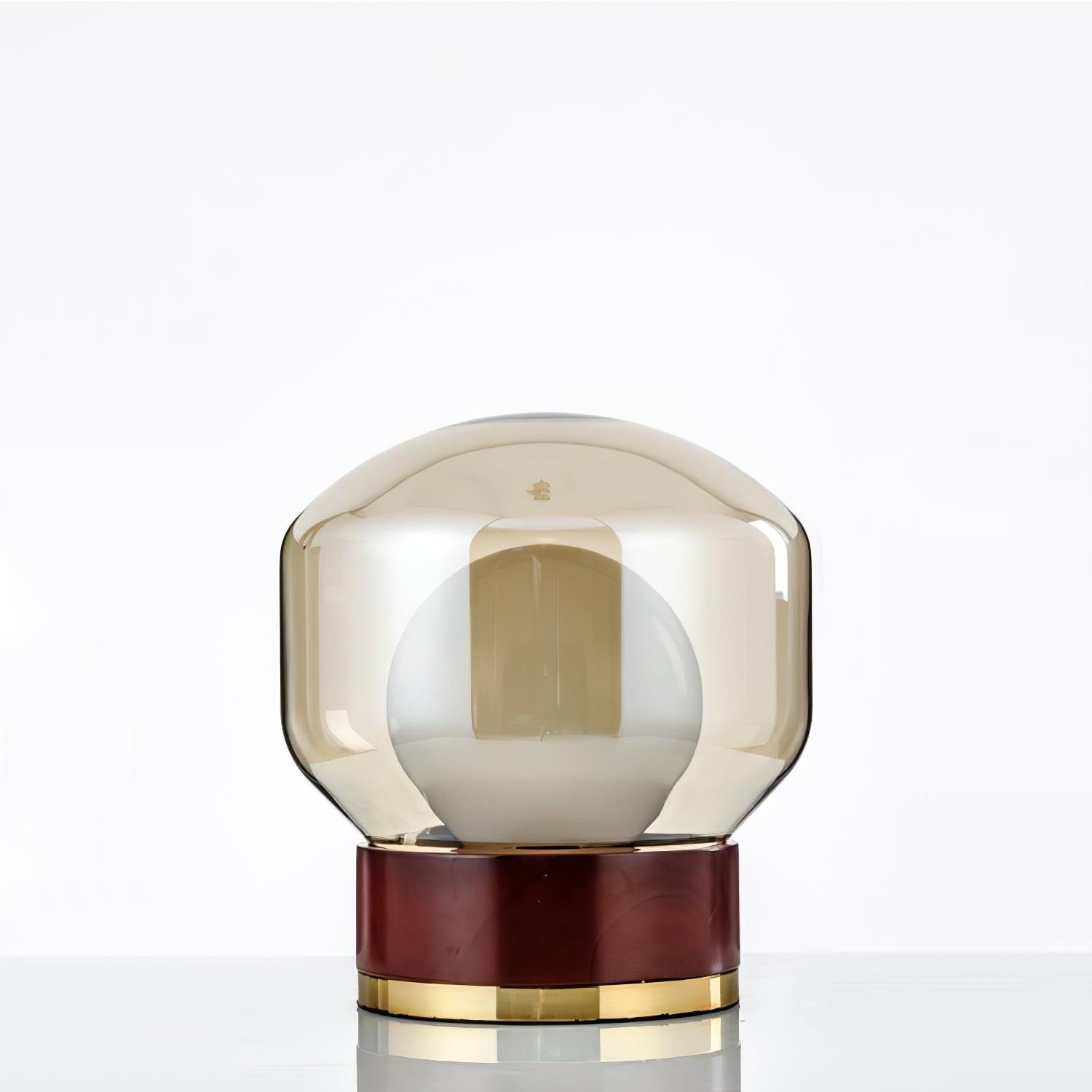Brinox Wood Artistic Table lamp-Neutral Decor
