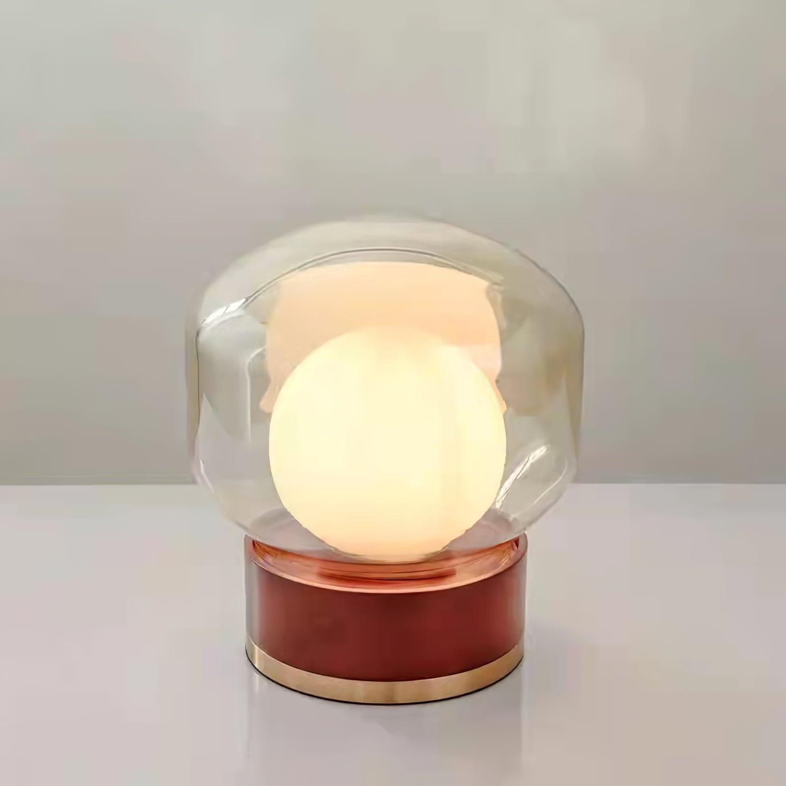 Brinox Wood Artistic Table lamp-Neutral Decor