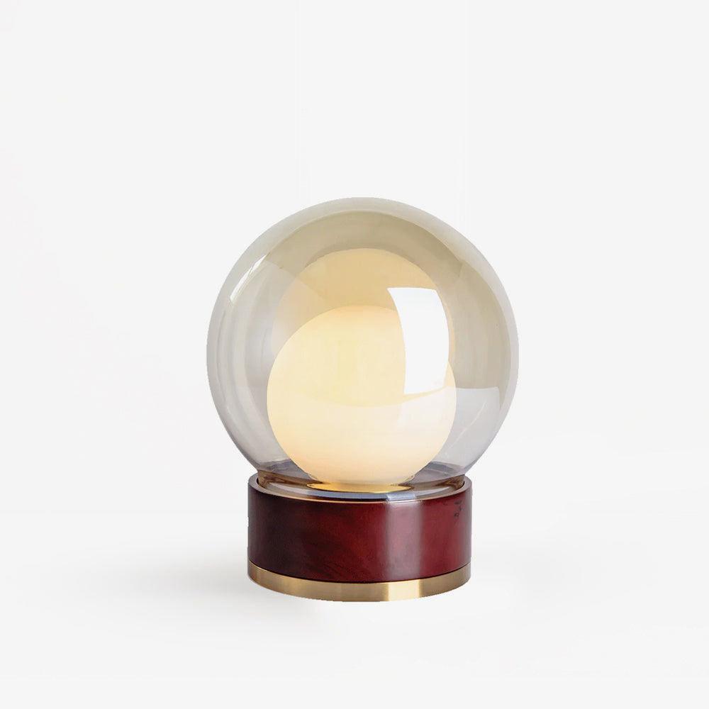 Brinox Wood Artistic Table lamp-Neutral Decor