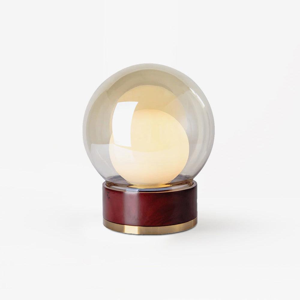 Brinox Wood Artistic Table lamp-Neutral Decor