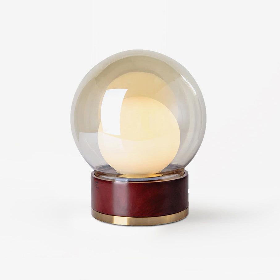 Brinox Wood Artistic Table lamp-Neutral Decor