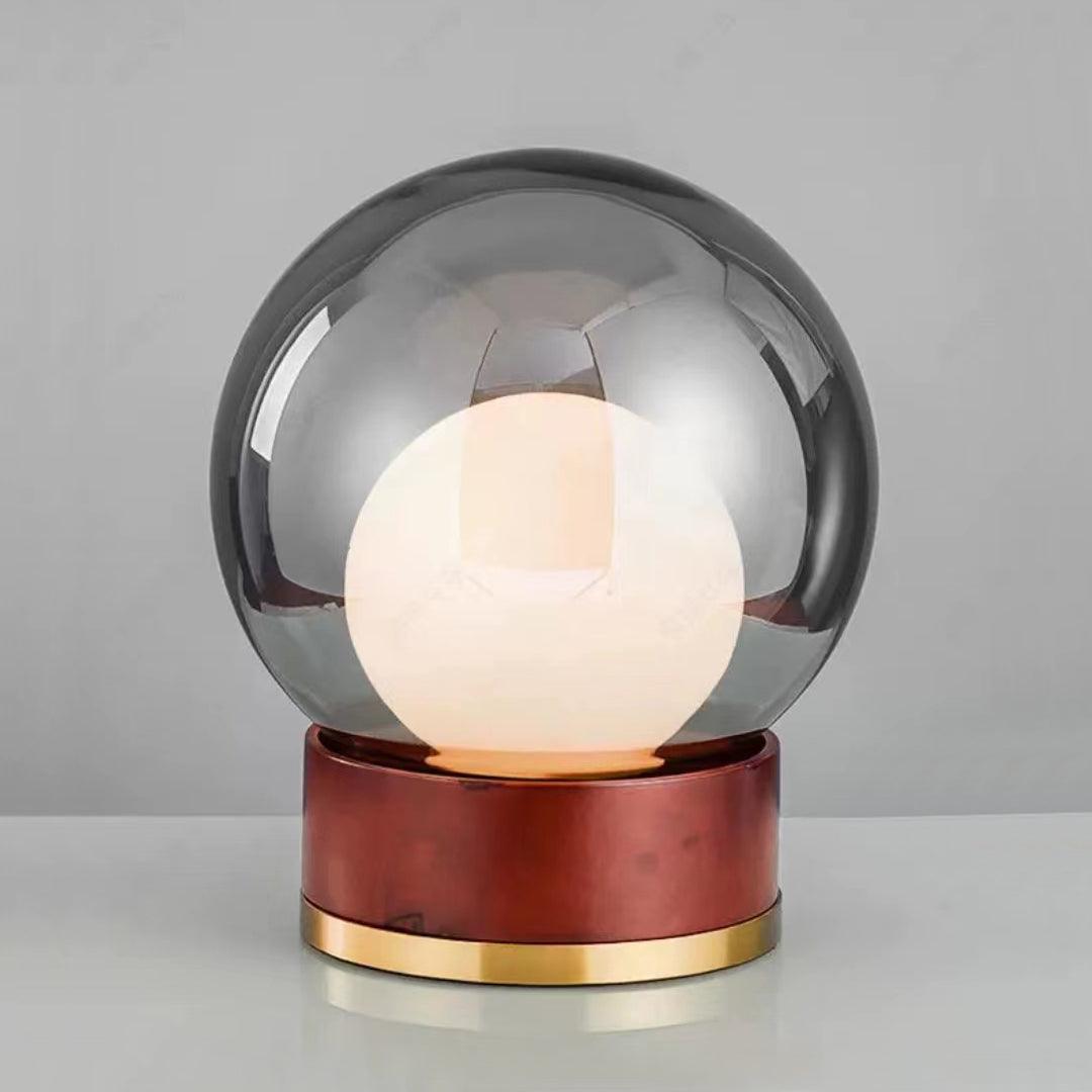 Brinox Wood Artistic Table lamp-Neutral Decor